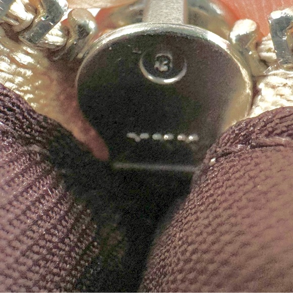 NWT COACH Medium Grace Signature Wallet, Raspberry/Khaki, Certified Authentic - Picture 12 of 15